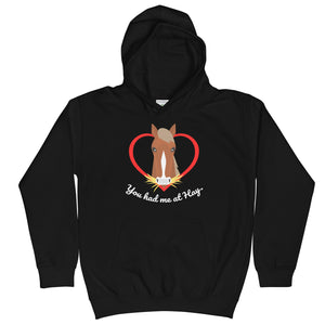 Open image in slideshow, &quot;You Had Me At Hay&quot; Kids Hoodie
