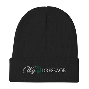 Open image in slideshow, &quot;Wy Dressage&quot; Embroidered Beanie

