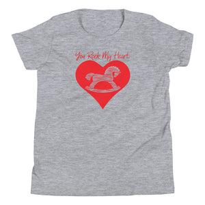 Open image in slideshow, &quot;You Rock My Heart&quot; Youth Short Sleeve T-Shirt
